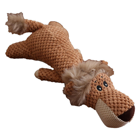 Dog Toys - Cute Squeaky Lion