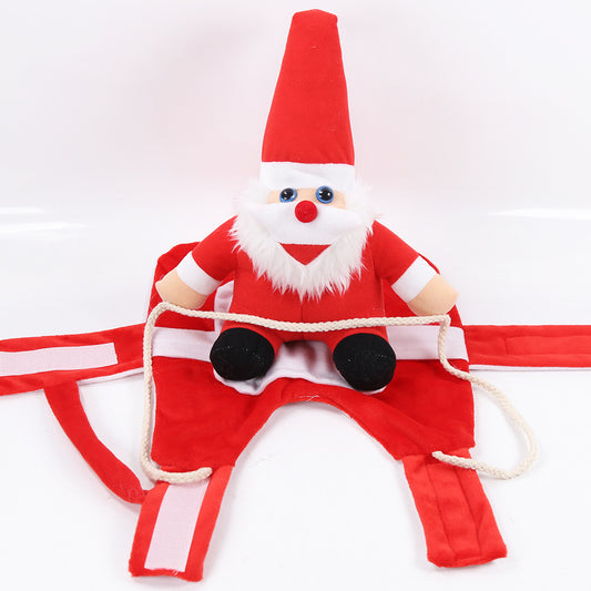 Dog Costume - Funny Santa Claus