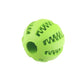Interactive dog ball green